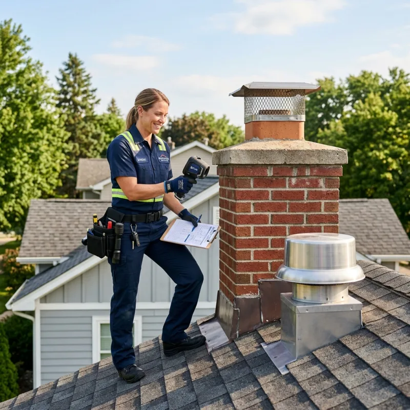 Technician removing a deceased bird from an indoor space in Keilor Lodge